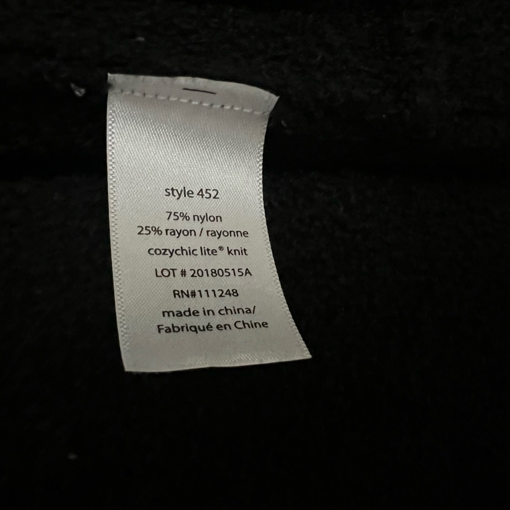 Barefoot Dreams Black Cozy Cardigan - Picture 3 of 4